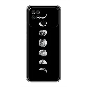 Космические Чехлы для Поко С40 (VPrint) (Планеты)