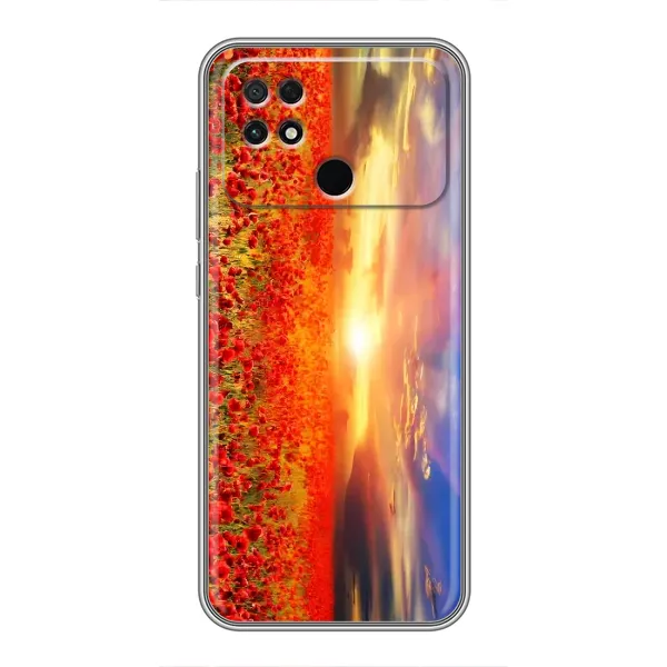Чехол с принтом «Поле тюльпанов» для Xiaomi POCO C40 Чехол с принтом «Поле тюльпанов» для Xiaomi POCO C40