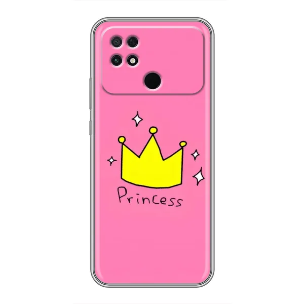 Чехол с принтом «Princess» для Xiaomi POCO C40 Чехол с принтом «Princess» для Xiaomi POCO C40
