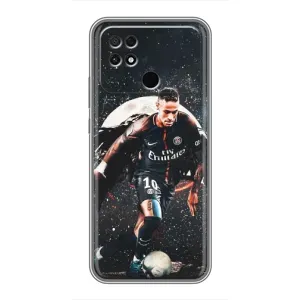 Чехол Неймар для Xiaomi POCO C40 (AlphaPrint) (PSG Neymar)