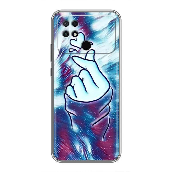 Чехол с принтом «Радужное сердце» для Xiaomi POCO C40 Чехол с принтом «Радужное сердце» для Xiaomi POCO C40