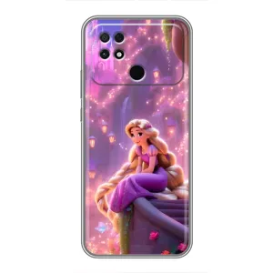 Чохол Рапунцель для Xiaomi POCO C40 (Рапунцель у замку)