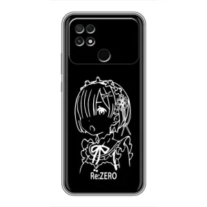 Чехлы Персонажи Аниме Наруто для Xiaomi POCO C40 (AlphaPrint) (Re: Zero)