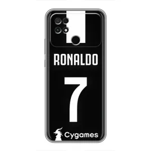 Чехол Криштиану Роналду для Xiaomi POCO C40 (AlphaPrint) (RONALDO 7)