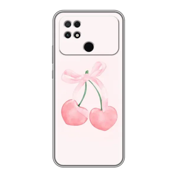 Чохол з принтом «Рожеві вишні» для Xiaomi POCO C40