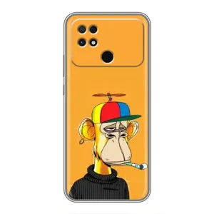 Чохли з Мавпами NFT для Xiaomi POCO C40 (AlphaPrint) (Нудна мавпа NFT)