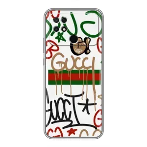 Брендновые Чехлы для Xiaomi POCO C40 - (PREMIUMPrint) (Стиль GUUCI)