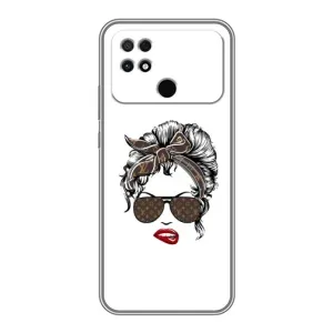 Чехлы Луи Витон для Xiaomi POCO C40 (AlphaPrint - LOUIS VUITTON) (стильная с луи витон)
