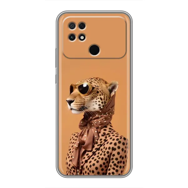 Чехол с принтом «Стильный леопард» для Xiaomi POCO C40