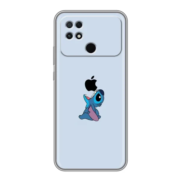 Чехол с принтом «Stitch apple» для Xiaomi POCO C40