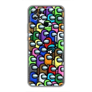 Чохли Амонг Ас для Xiaomi POCO C40 (AlphaPrint) (Убитий)