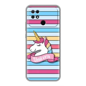 Чохол для Сяомі ПОКО Ц40 - (Єдинорожки - Новинки) (AlphaPrint) (Unicorn)