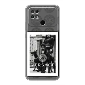 Чехлы VERSACE для Поко С40 (PREMIUMPrint) (Версаче)
