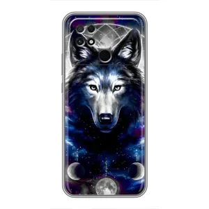 Защитные чехлы для Поко С40 (AlphaPrint) (ХИТ продаж) ВОЛК (Волк)