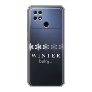 Зимние Чехлы для Поко С40 - прозрачный фон (Winter loading)