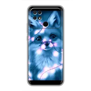 Чехлы с картинкой Лисички для Xiaomi POCO C40 (VPrint) (Яркая лисичка)
