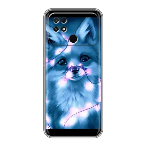 Чехол с принтом «Яркая лисичка» для Xiaomi POCO C40
