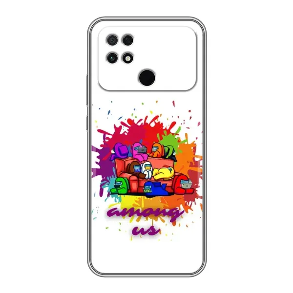 Чехол с принтом «Яркий АмонгАс» для Xiaomi POCO C40