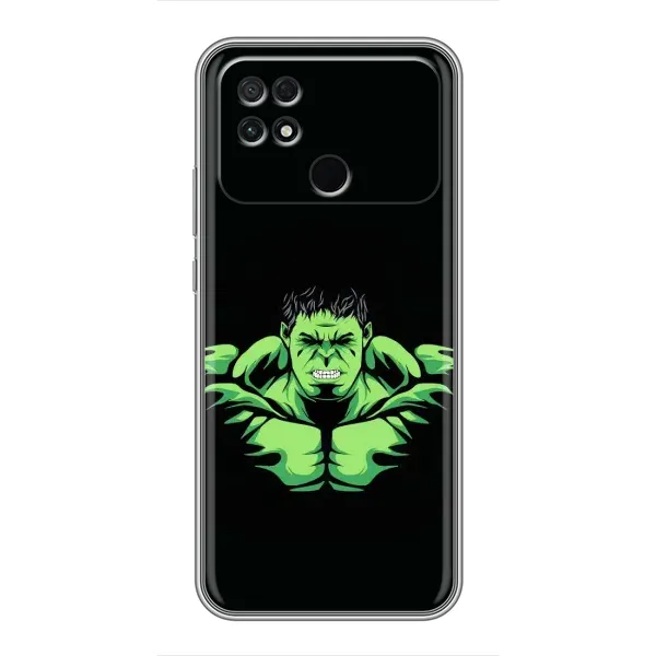 Чехол с принтом «Зелёный Халк» для Xiaomi POCO C40