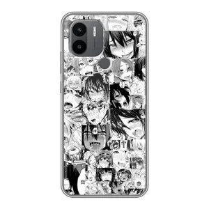 Чохли Персонажі Аніме Наруто для Xiaomi Poco C50 (AlphaPrint) (Ahegao manga)