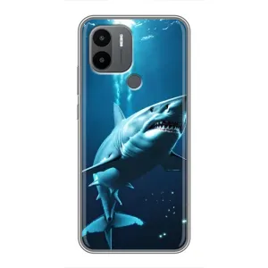 Чохол з картинкою 'Хижаки' для Xiaomi Poco C50 (Акула під водою)