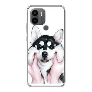 Чохли з собаками для Xiaomi Poco C50 (VPrint) (Радісний Хаскі)