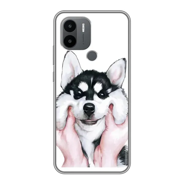 Чехол с принтом «Довольный Хаски» для Xiaomi Poco C50