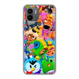 Чехлы Brawl Stars для Xiaomi Poco C50 (AlphaPrint) (Герої Бравл Старс)