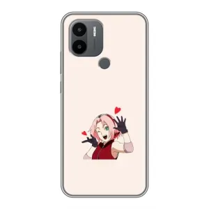 Чохли Персонажі Аніме Наруто для Xiaomi Poco C50 (AlphaPrint) (Лайк Сакура)