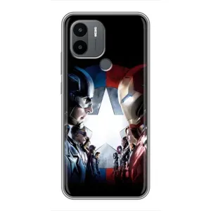Чохли з героями Марвел Xiaomi Poco C50 (VPrint) (Марвел стайл)