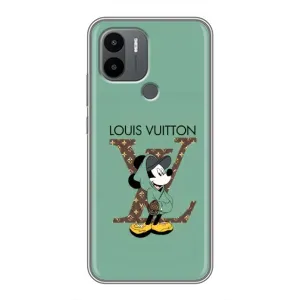 Чехлы Луи Витон для Xiaomi Poco C50 (AlphaPrint - LOUIS VUITTON) (Микки Маус LV)