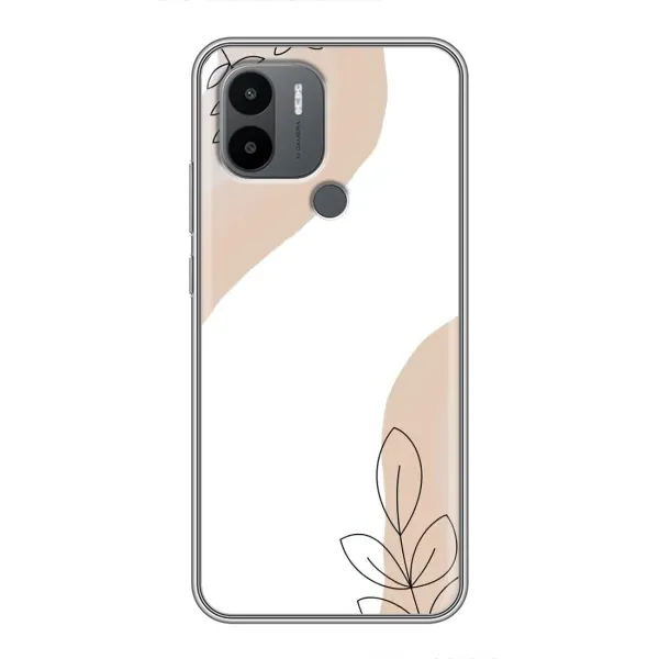 Чохол з принтом «Нюдова гілочка абстракція» для Xiaomi Poco C50 Чохол з принтом «Нюдова гілочка абстракція» для Xiaomi Poco C50