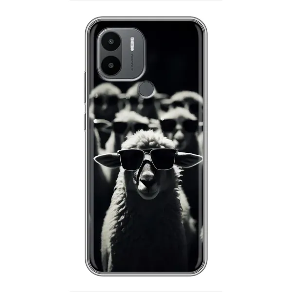 Чехол с принтом «Овечка в очках» для Xiaomi Poco C50
