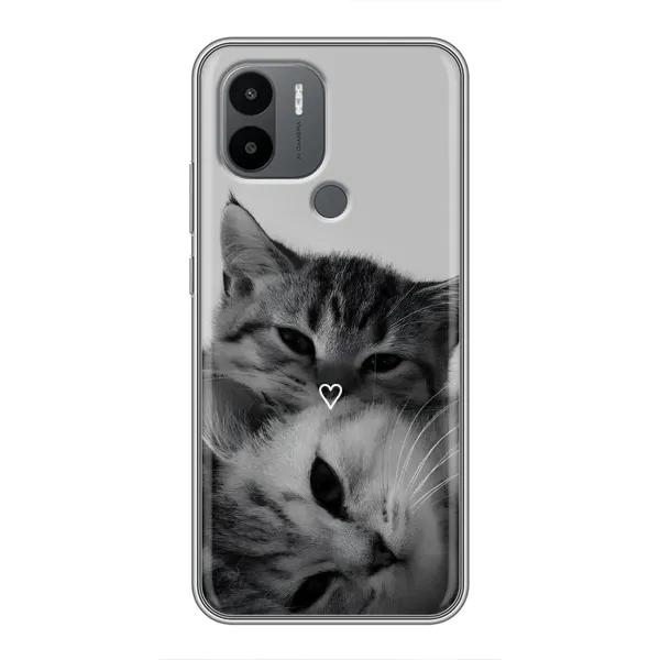 Чохол з принтом «Пара котів» для Xiaomi Poco C50