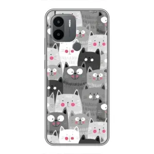 Чохли з Котиками для Xiaomi Poco C50 (VPrint) (Мальовані котики)