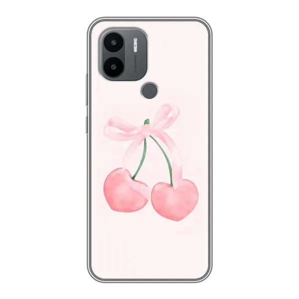 Чехол с принтом «Розовые вишни» для Xiaomi Poco C50
