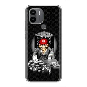 Чехлы с крутыми принтами для Xiaomi Poco C50 - (PREMIUMPrint) (Супер Марио)