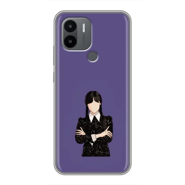 Чохол з принтом «Венздей у чорному» для Xiaomi Poco C50 Чохол з принтом «Венздей у чорному» для Xiaomi Poco C50