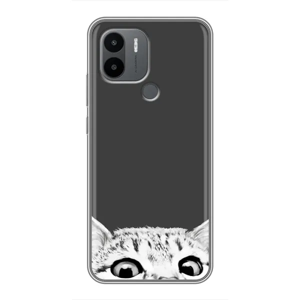 Чехол с принтом «Выглядывает кот» для Xiaomi Poco C50