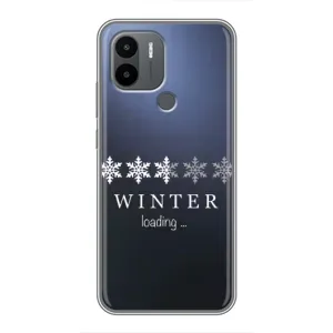 Зимние Чехлы для Поко С50 - прозрачный фон (Winter loading)