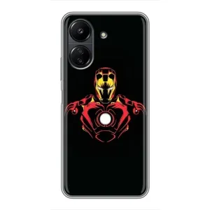 Чехлы с героями Марвел Xiaomi POCO C65 (VPrint) (Человек железный)