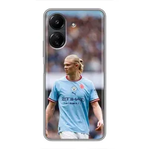 Чехлы с футболистом Ерлинг Холанд для Xiaomi POCO C65 (AlphaPrint) (Эрлинг Холанд)
