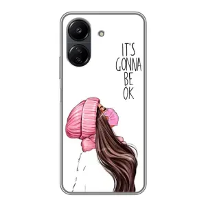 Чехол с печатью для Xiaomi POCO C65 - (Мода) (AlphaPrint) (Коронавирус)