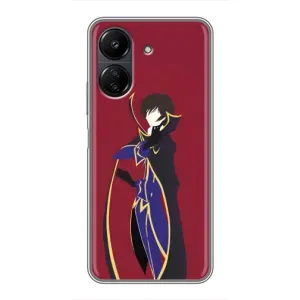 Чехлы Персонажи Аниме Наруто для Xiaomi POCO C65 (AlphaPrint) (Лелуш Ламперуж)