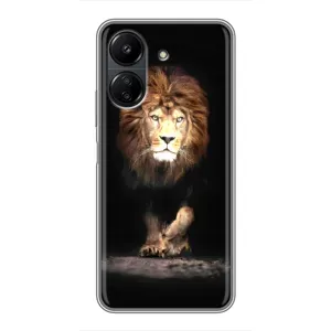 Чехол со Львом для Xiaomi POCO C65 (VPrint) (Лев)