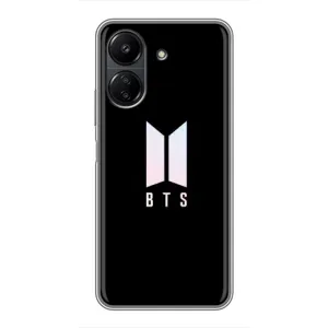 Чехлы BTS для Xiaomi POCO C65 (AlphaPrint) (Лого BTS)