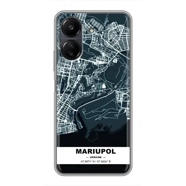Чохол з принтом «Маріуполь» для Xiaomi POCO C65