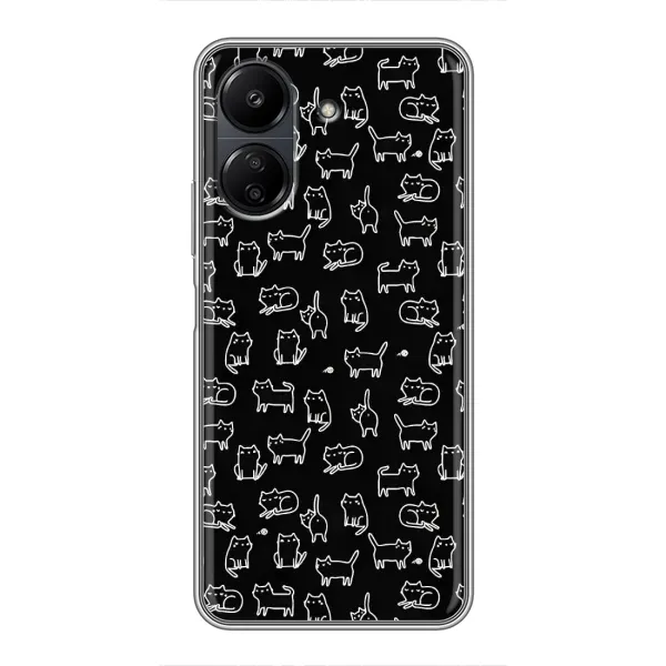 Чехол с принтом «Меленькие котики» для Xiaomi POCO C65
