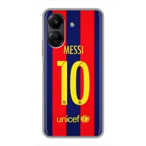 Чехлы Месси для Xiaomi POCO C65 (AlphaPrint) (Messi Barca 10)
