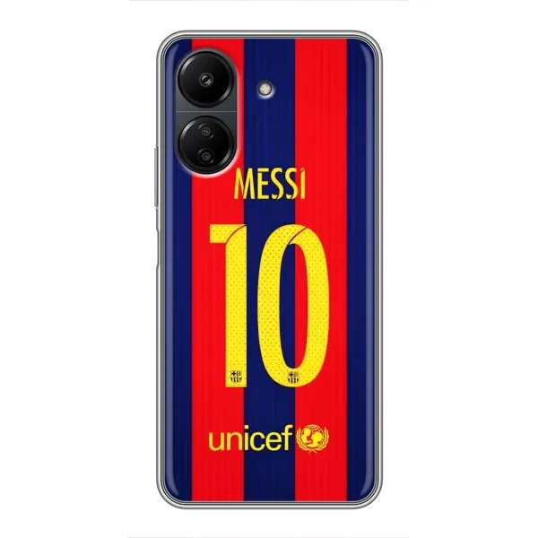 Чехол с принтом «Messi Barca 10» для Xiaomi POCO C65